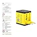 AllEasy International Travel Plug Adapter, Universal Worldwide Adapter Plug with Dual USB Charging Port for Traverler in Asia/UK/USA/Europe/Australia-Yellow