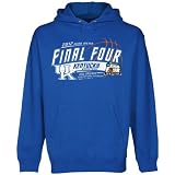 NCAA Kentucky Wildcats 2012 NCAA Men's Basketball Tournament Final Four Fade Pullover Hoodie Sweatshirt - Royal Blue
