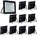 10-Pack 100W LED High Quality Floodlight,Low-energy Warm White Spotlight,IP65 Waterproof Outdoor&Indoor Security Flood Light Landscape Lamp