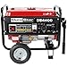 DuroStar DS4400 4,400 Watt Gas Powered Portable Generator With Wheel Kit