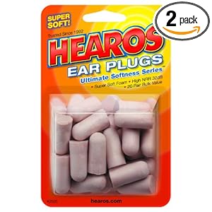 Hearos Ultimate Softness 20-Pair Foam (Pack of 2)