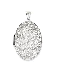 Sterling Silver Oval Locket