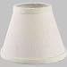 Progress Cr me Brussels linen accessory shade with uno-fitter - Creme Finish