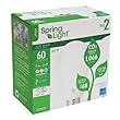 TCP 8070142 - 14 Watt Compact Fluorescent A-Shape Light Bulbs, 2700K, 2 Pack