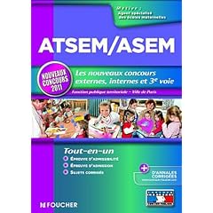 ATSEM/ASEM - Nouveau concours 2011 - Les nouveaux concours externes, internes et 3e voie