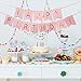 Happy Birthday Bunting Banner Pink and Gold Foiled