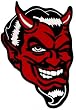 Red Devil Embroidered Patch Satanic Evil Lucifer Satan Iron-on Emblem Large