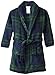 Komar Kids Big Boys' Cozy Fleece Plaid Bathrobe