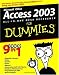 Access 2003 All-in-One Desk Reference for Dummies