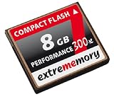 Extrememory Compact Flash Card  (CF) 8 GB Speicherkarte