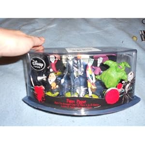 Disney Tim Burton's The Nightmare Before Christmas Figure Play Set -- 7-Pc. (201081)