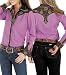 Wrangler® Two Tone Retro Womens Blouse