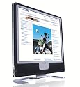 Philips 190X7FB 48,3 cm (19 Zoll) TFT LCD-Monitor analog/digital DVI-D (Kontrast 800:1, 2ms Reaktionszeit) schwarz/silber