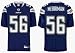 Shawne Merriman San Diego Chargers #56 Authentic Reebok NFL Football Jersey - New 2007 Design (Navy)