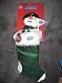 NFL New York Jets Football Animated Snowman christmas Stocking
