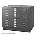 Safco Products 4997BLR Flat File Closed Base for 5-Drawer 4996BLR and 10 Drawer 4986BL Flat Files, Sold Separately, Black