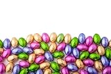Wallmonkeys WM110665 Mini Chocolate Eggs Wrapped in Colourful Foil Peel and Stick Wall Decals (24 in W x 16 in H)