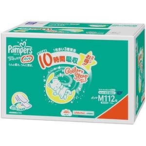 【クリックで詳細表示】パンパース パンツ スーパージャンボ M 116枚 (58枚X2個) (パンツタイプ)： ヘルス＆ビューティー