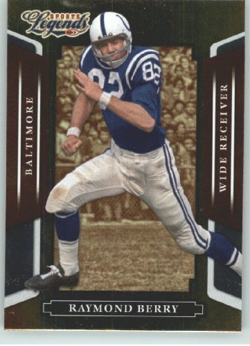 2008 Donruss Americana Sports Legends (Entertainment) Card # 138 Raymond Berry - Baltimore Colts - Football Card - Trading Card Shipped In Protective Screwdown Display Case!