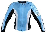 Joe Rocket Cleo 2.0 Ladies Textile Mesh Motorcycle Jacket Blue/Black/White M