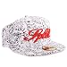 Split Disarray Hat White
