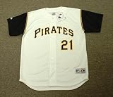ROBERTO CLEMENTE Pittsburgh Pirates 1966 Majestic Home Baseball Jersey, 2XL