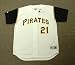 ROBERTO CLEMENTE Pittsburgh Pirates 1966 Majestic Home Baseball Jersey, LARGE
