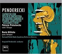 Penderecki: Capriccio; De Natura Sonoris II; Piano Concerto [Special Edition]