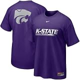 Nike Kansas State Wildcats Purple 2010 Practice T-shirt