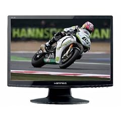 HannsG HA195ABB 18.5 Zoll widescreen TFT Monitor (VGA, Kontrastverh�ltnis 1000:1, Reaktionszeit 5ms) schwarz
