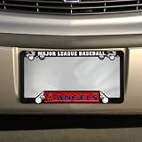 Los Angeles Angels of Anaheim Black Plastic License Plate Frame