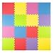 Foam Play Mats 16 Tiles Borders Kids Puzzle Playmat Tiles Non-Toxic Interlocking Floor Children Baby Room Soft EVA Thick Color Flooring Square Rubber Babies Toddler Infant Exercise Area Carpet RS.3199.00