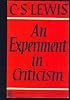 An Experiment in Criticism