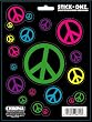 Peace 16 Pc. Stick Onz Decal