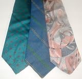 Lot of 3 Men's Mixed Neckties