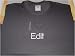 I Love Edit - Ladies Short Sleeve Gildan g640l Rhinestone Shirt
