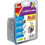 Inkrite Ng Printer Ink Twin Pack Black Refill Tank For T071x, T080x, T079x - NGRE1BTWINUby Inkrite
