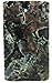 Green Zebra Jasper Rectangle Pendant - 1.5mm Hole - 25x50mm