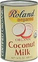 Roland Coconut Milk, Organic, 14-Ounce Cans (Pack of 24)