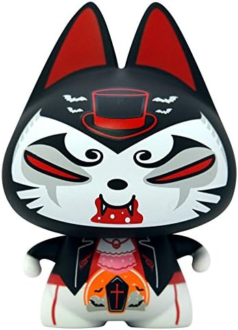 ZHUAIMAO 4 Pieces : "Halloween" (Vampire, Great Pumpkin, Mummy, Frankenstein) Vinyl Action Figures
