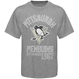 Banner '47 Pittsburgh Penguins Baseline T-shirt - Pittsburgh Penguins Large
