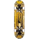 Rage Streetwear  Skateboard New Age, Komplettdeck, gelb, 355541