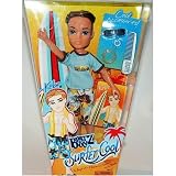 Bratz Boyz Kobe Surfer Cool Fashion Doll with surfing board and coll accessories