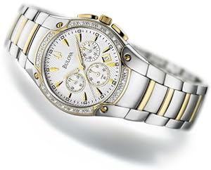 Bulova Men's 98E01 Marine Star Diamond Chronograph Watch