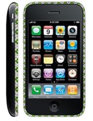 Apple iPhone 3GS 32GB Black - Emeralds and Diamonds