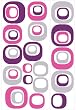 Modern Ovals Peel and Stick Appliques