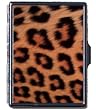 Hand Made LEOPARD Retro Cigarette ID Billfold Case