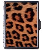 Hand Made LEOPARD Retro Cigarette ID Billfold Case