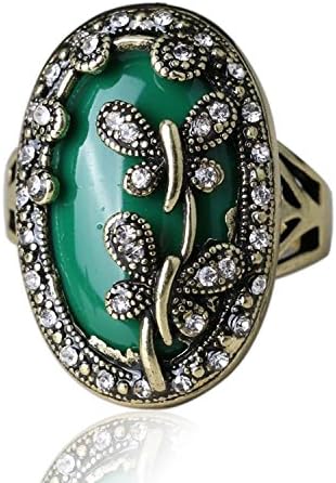 Master Jiwelry New Dragonfly Love Ring Plating Ancient Bronze Tibetan Silver Alloy Bohemian Jewelry Retro Ring