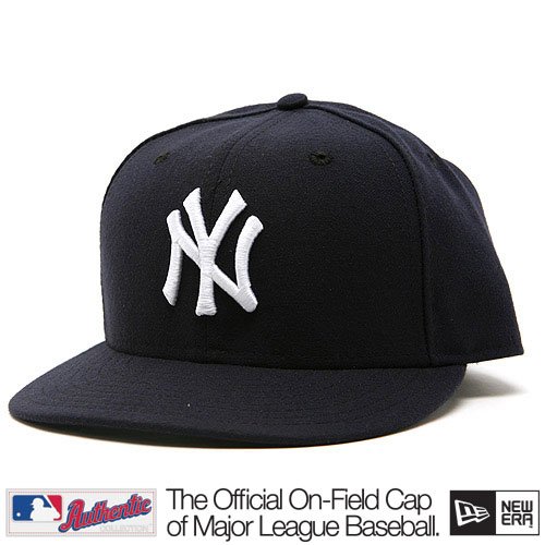 New York Yankees Navy Blue On-Field 59FIFTY Fitted Hat by New Era